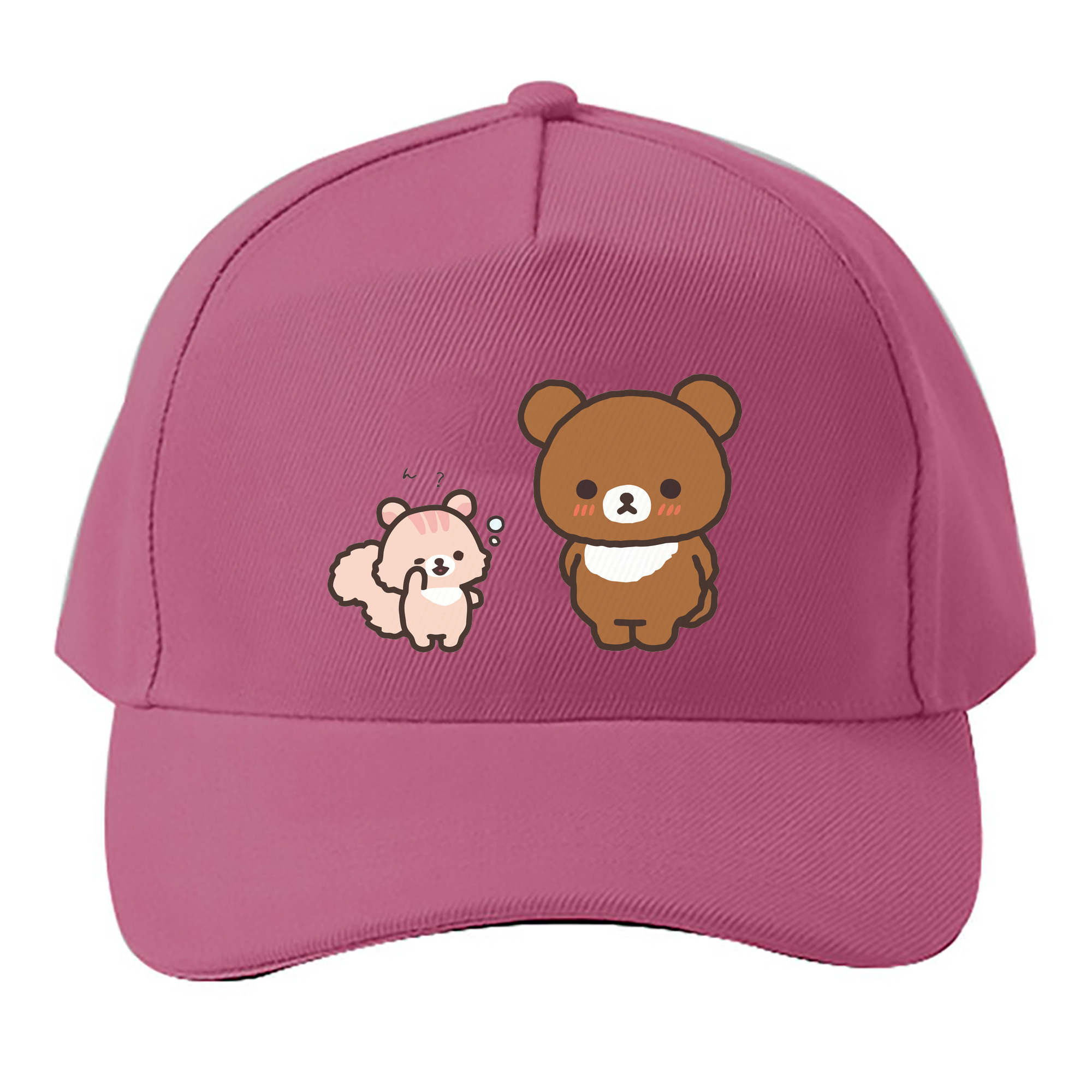 （画像用） リラックマ リラックマ キイロイトリ Rilakkuma Korilakkuma Kiiroitori ベースボールキャップ 綿100％ 男女兼用 帽子 スポーツ